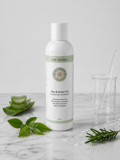 Curly Chemistry Aloe + Green Tea Hydrating Shampoo