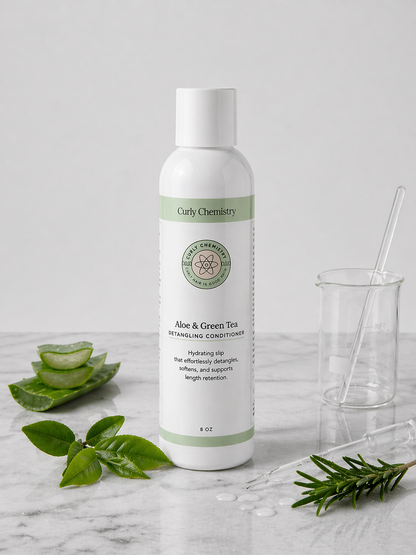 Curly Chemistry Aloe + Green Tea Detangling Conditioner