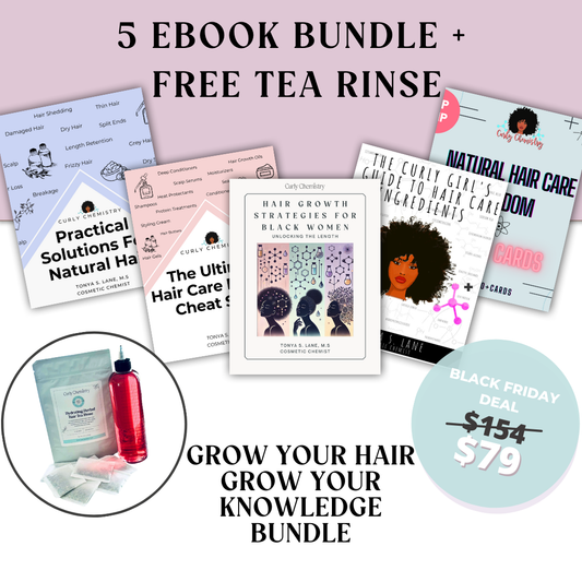 5 EBOOK BUNDLE + FREE TEA RINSE (BLACK FRIDAY OFFER)
